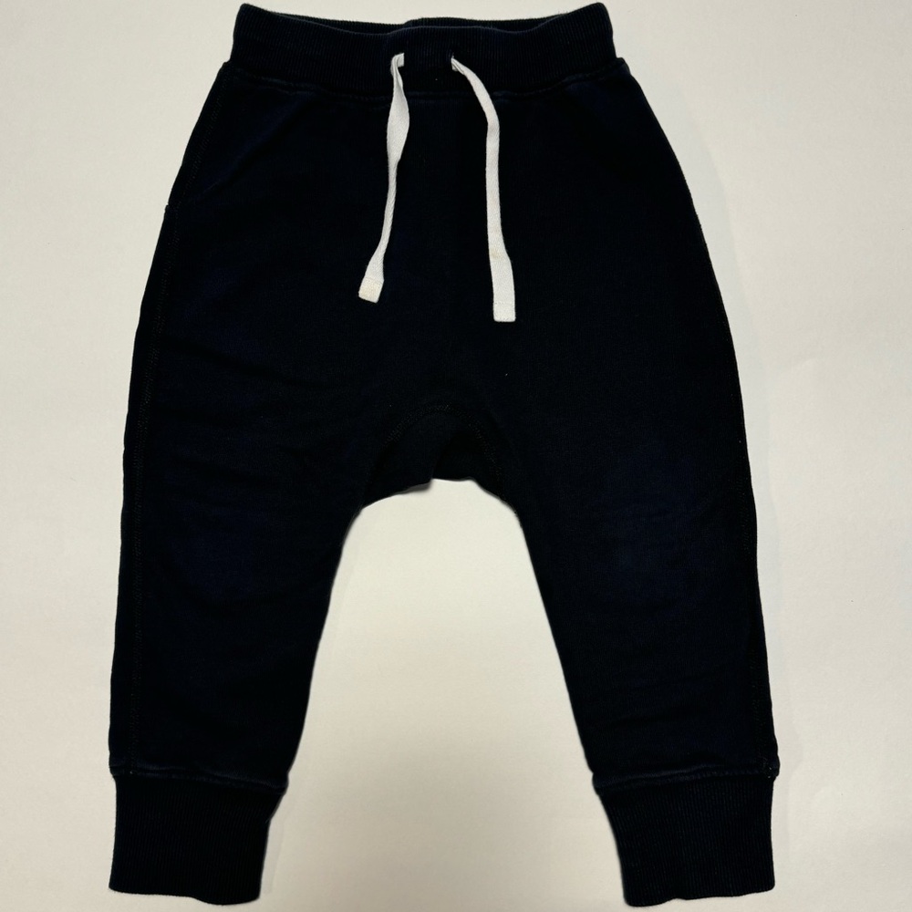 Hannah Andersson Kids Black Jogger Pants